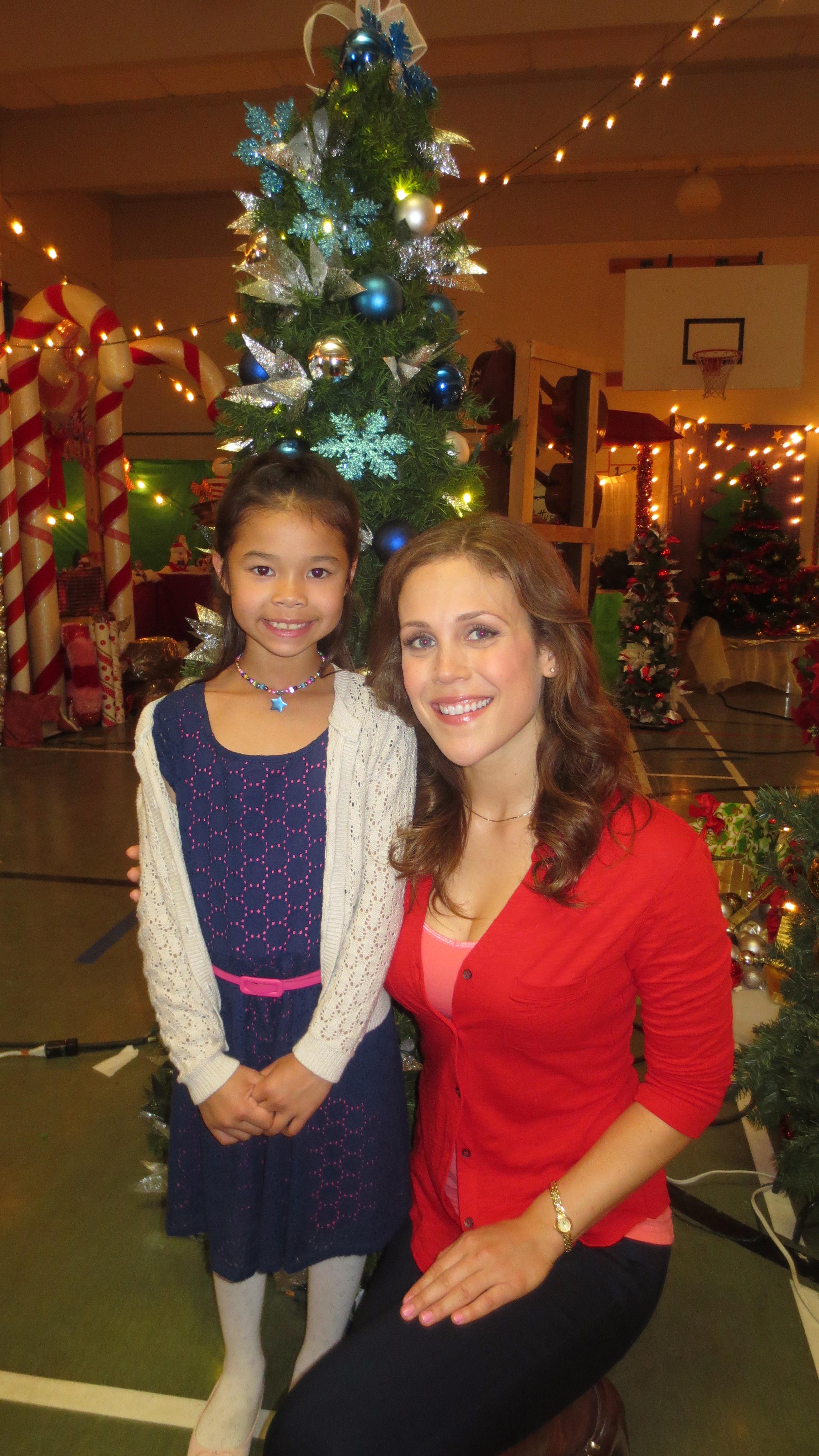 onset of Hallmark's A Cookie Cutter Christmas with Erin Krakow