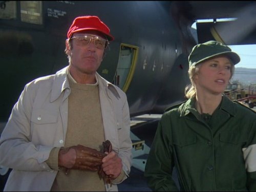 Still of Richard Anderson and Lindsay Wagner in The Bionic Woman (1976)