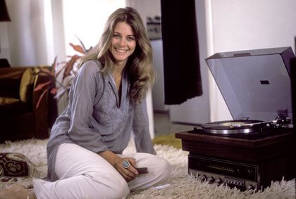 Lindsay Wagner at home