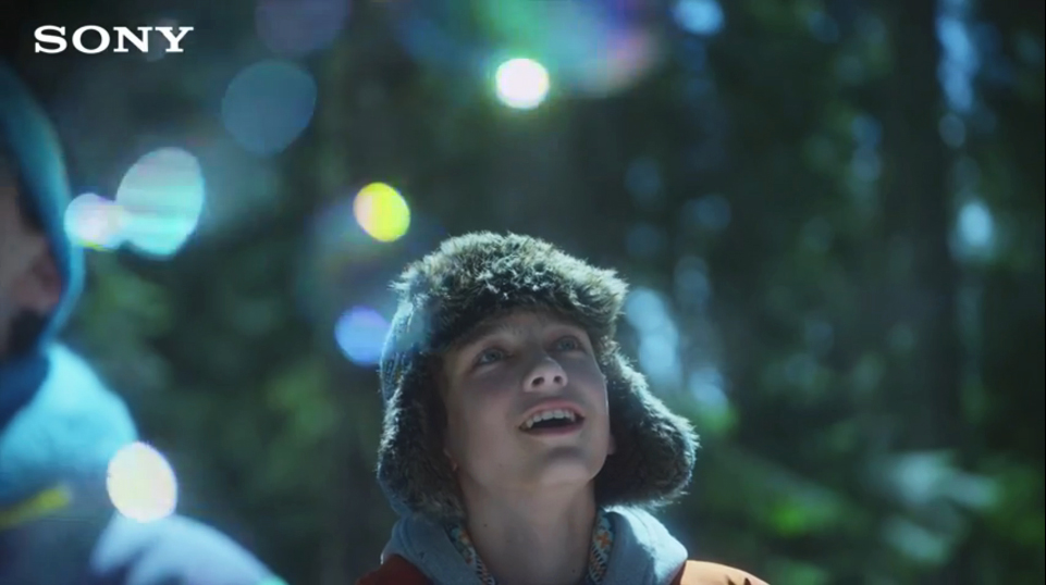 Lyova Beckwitt in Sony Bubbles commercial 2014