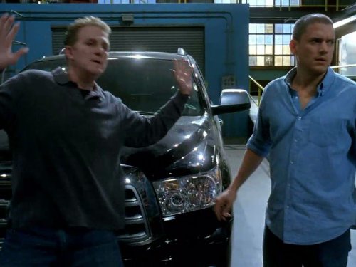 Still of Michael Rapaport and Wentworth Miller in Kalejimo begliai (2005)