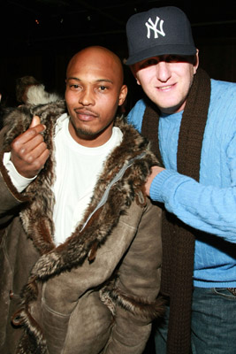 Michael Rapaport and Sticky Fingaz at event of Assassination of a High School President (2008)