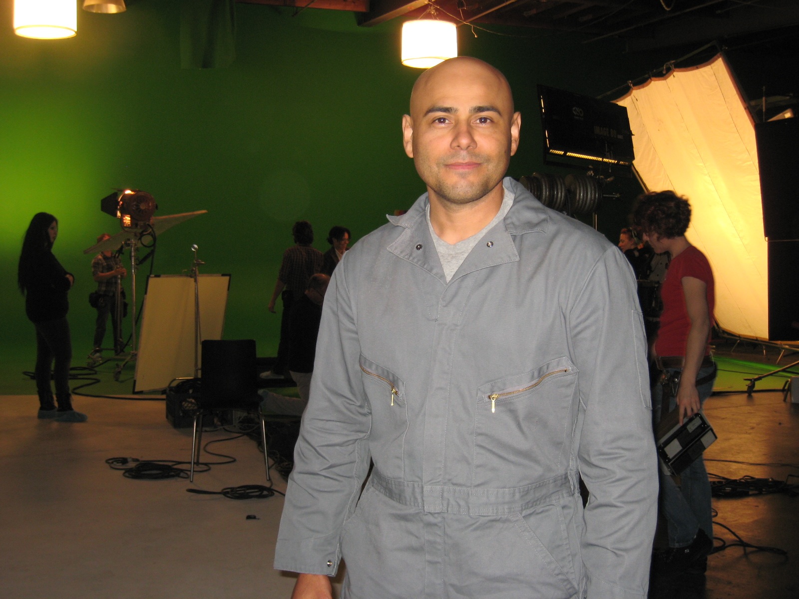 Marco Draven on the set of Grupo Med Legal Commercial - May 2011.