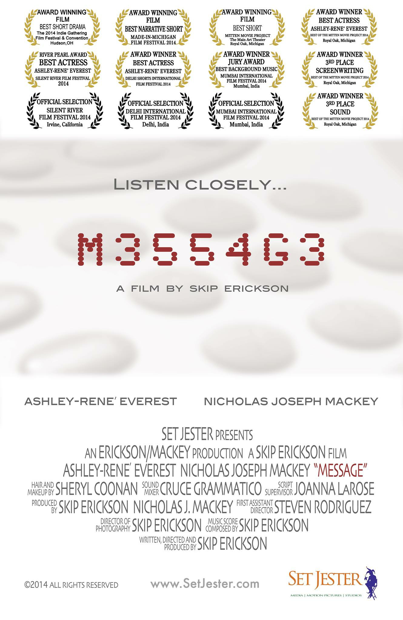 Official Poster with Award Winning Laurels.