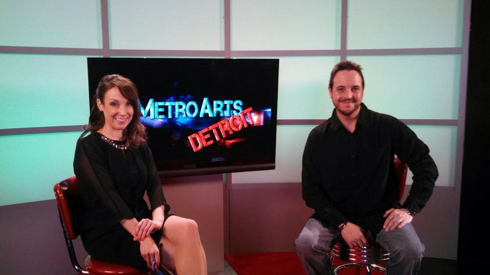 Metro Arts Detroit on PBS with Host Sheryl Coonan and Guest Actor/Entertainer/Producer Nicholas Joseph Mackey