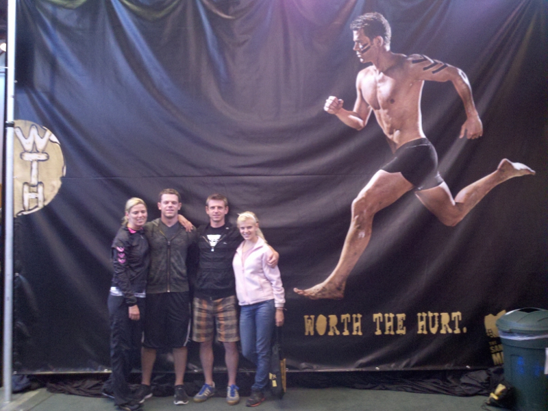 Dan as the banner spokesmodel for the 2011 San Francisco Marathon, which he ran completely barefoot.