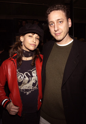 Gina Gershon and John Sloss