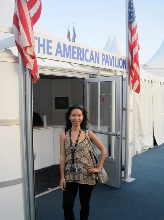 At the Cannes Film Festival 2011 American Pavilion