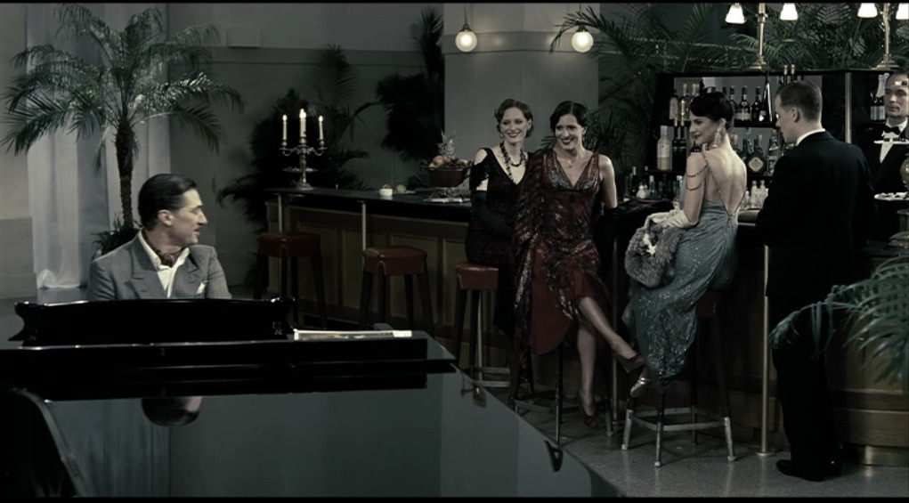 Jud Süss - Film ohne Gewissen | left to right: Tobias Moretti, Maria Weiss, Doris Golpashin, Nora Rieser | Oskar Roehles, director