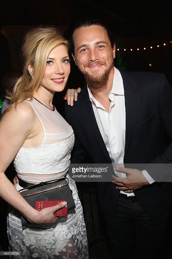 Actors Katheryn Winnick and Ben Robson attend Vanity Fair and FIAT celebration of Young Hollywood, hosted by Krista Smith and James Corden, to benefit the Terrence Higgins Trust at No Vacancy