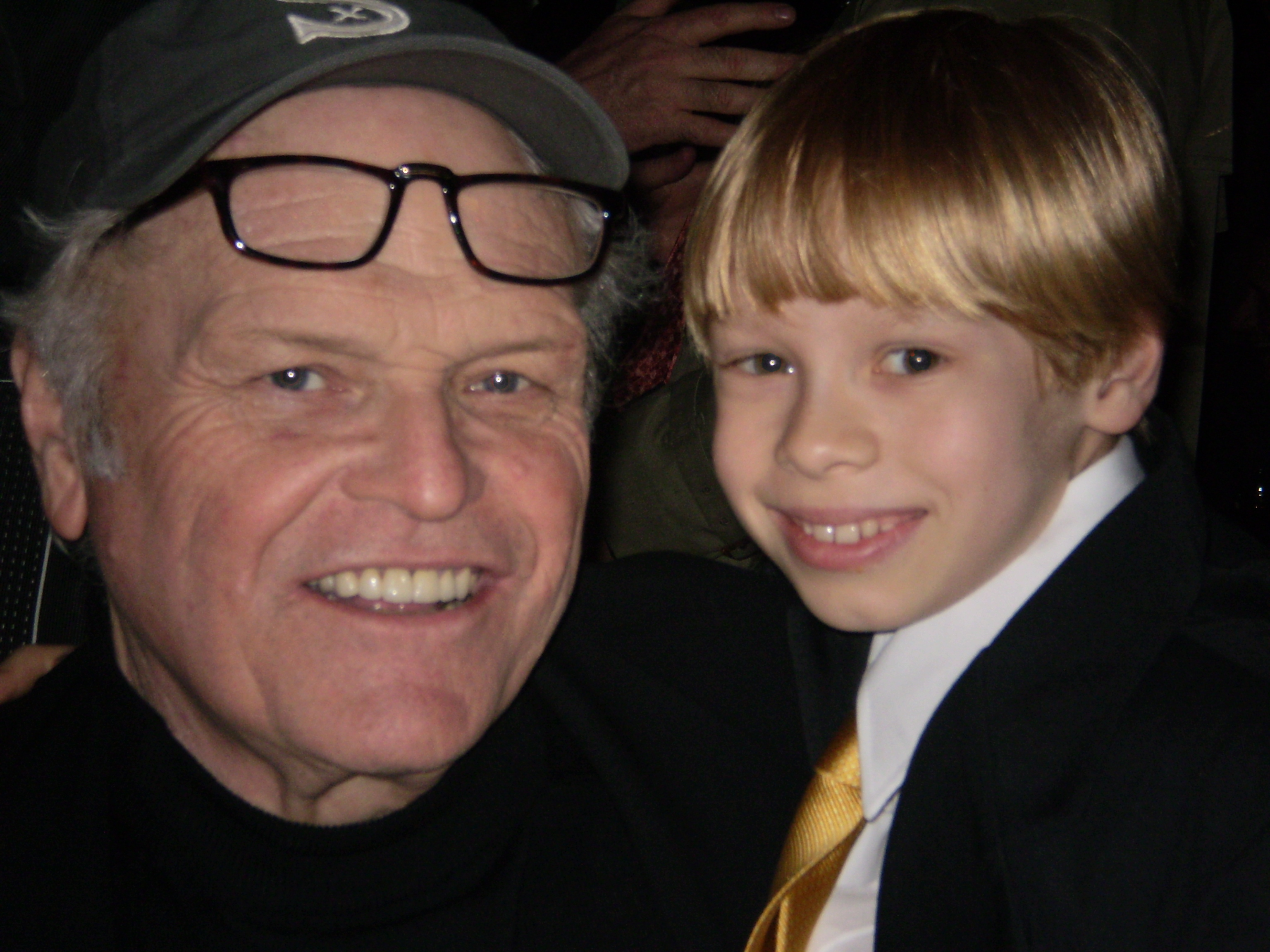 Inherit The Wind Opening Night with fellow cast member Brian Dennehy