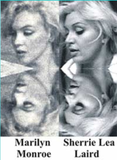 Sherrie Lee Laird and Marilyn Monroe