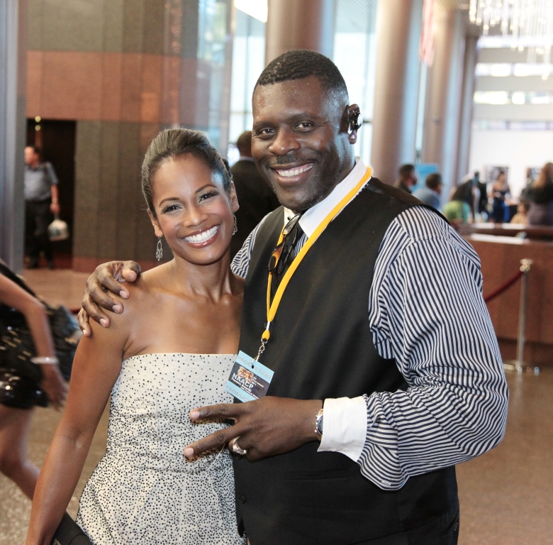 David Terrell and Robinne Lee at 2011 NAACP Theatre Awards