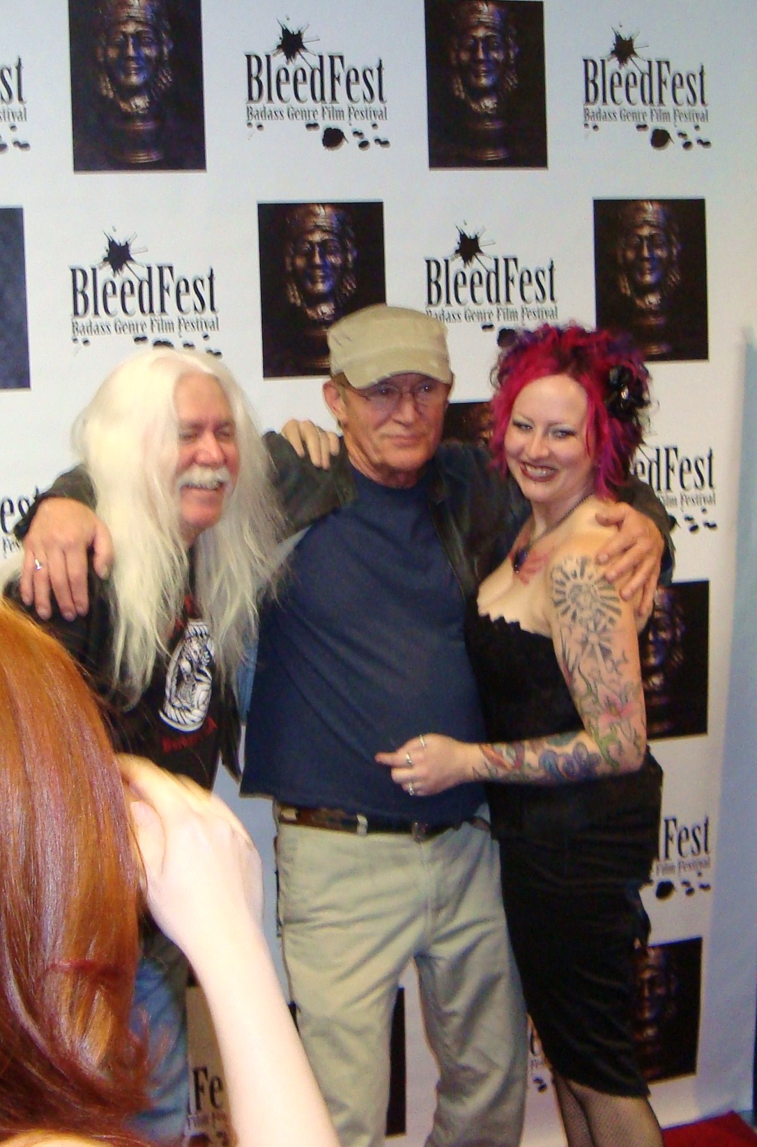 Inkerbella Attends Japan Earthquake Relief Benefit with Del Howison and Lance Henriksen Apr 2011