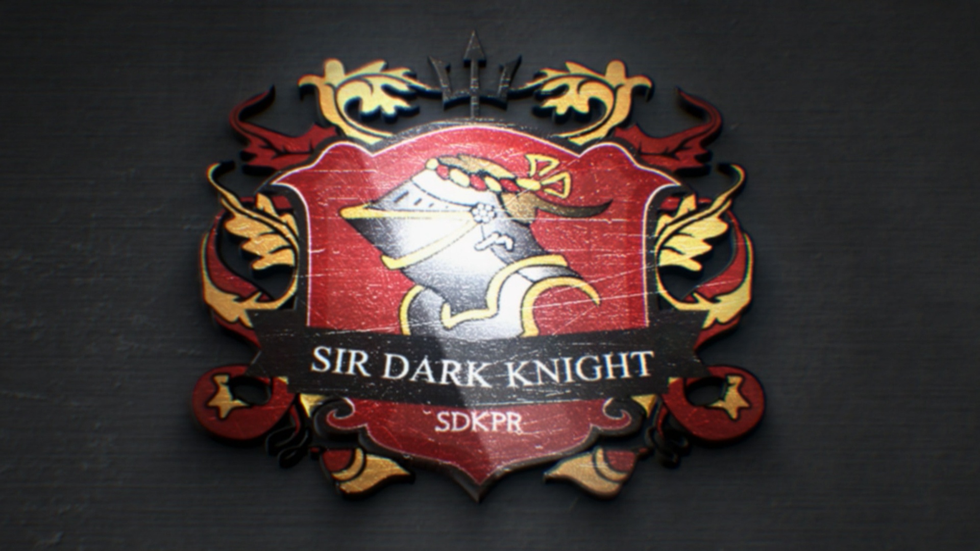Sir Dark Knight Productions coat of arms