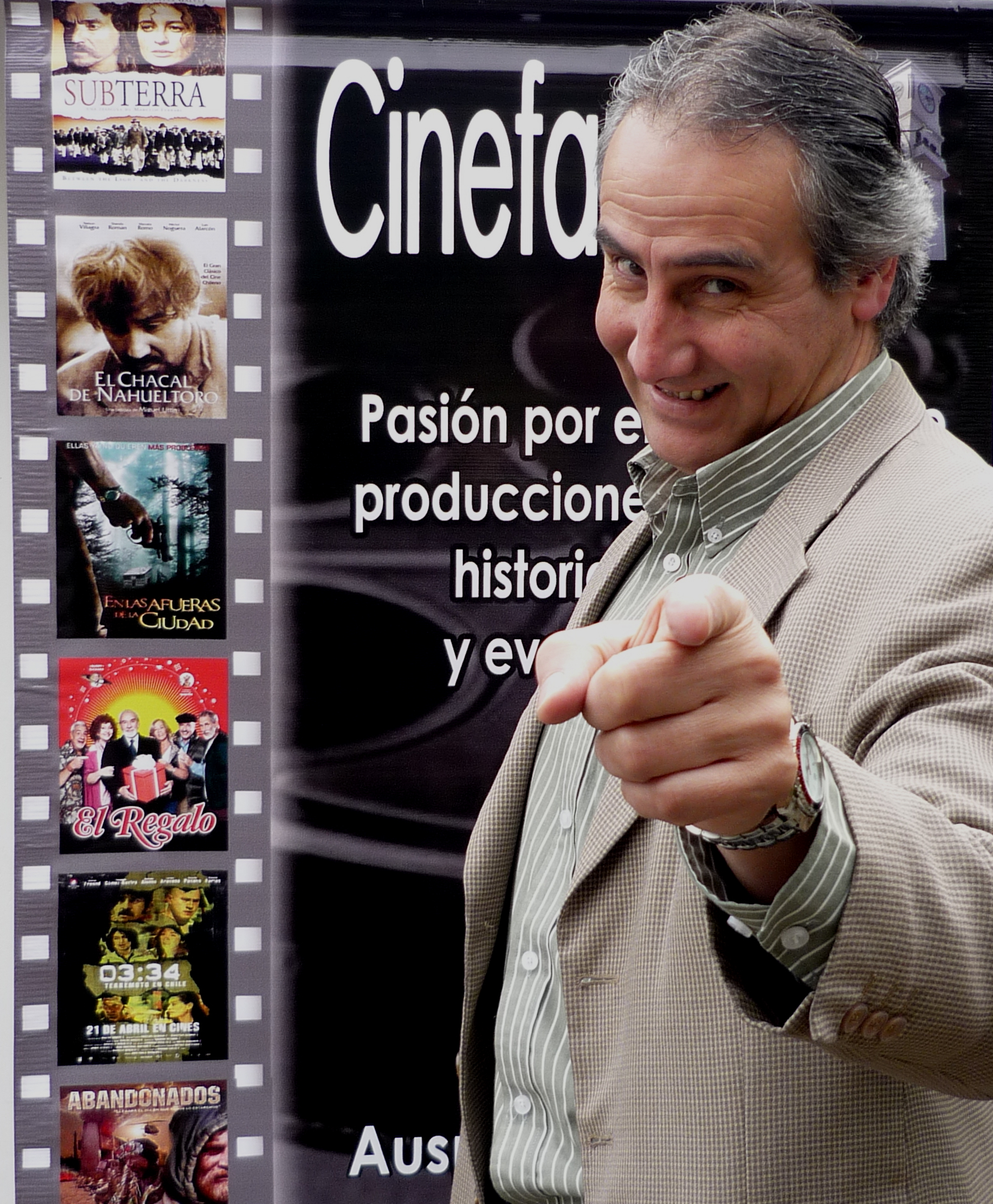 Luis Vitalino Grandón in Cinefanchile