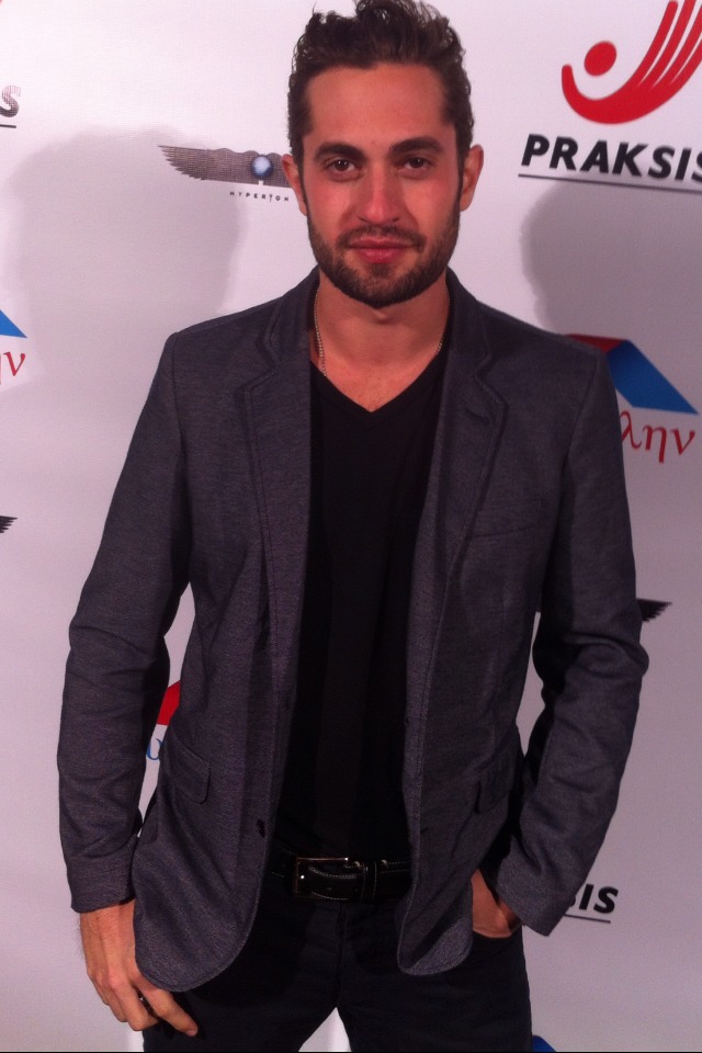 Leo Georgallis at Phillhelenes charity event in Hollywood, CA.