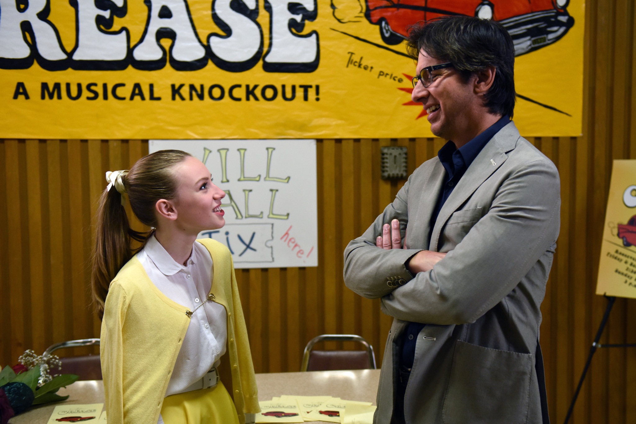 Still of Ray Romano and Courtney Grosbeck in Parenthood (2010)