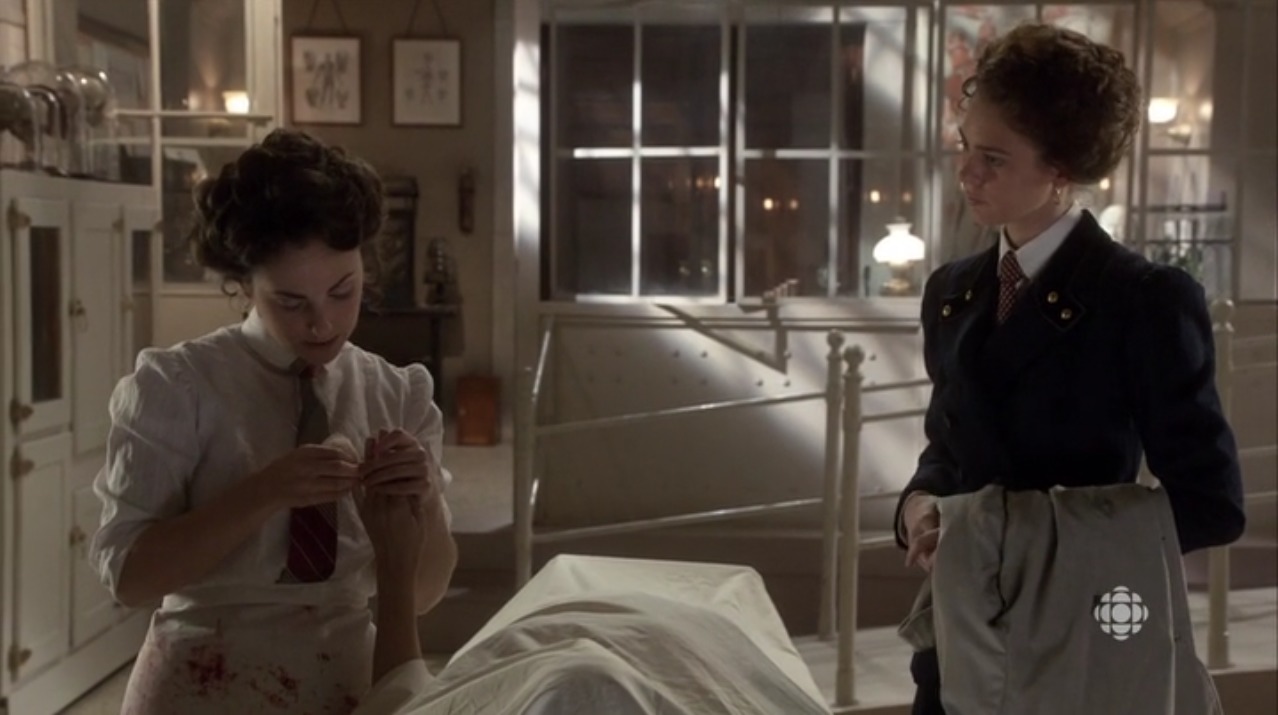 Sara Mitich in Murdoch Mysteries and Toronto's Girl Problem