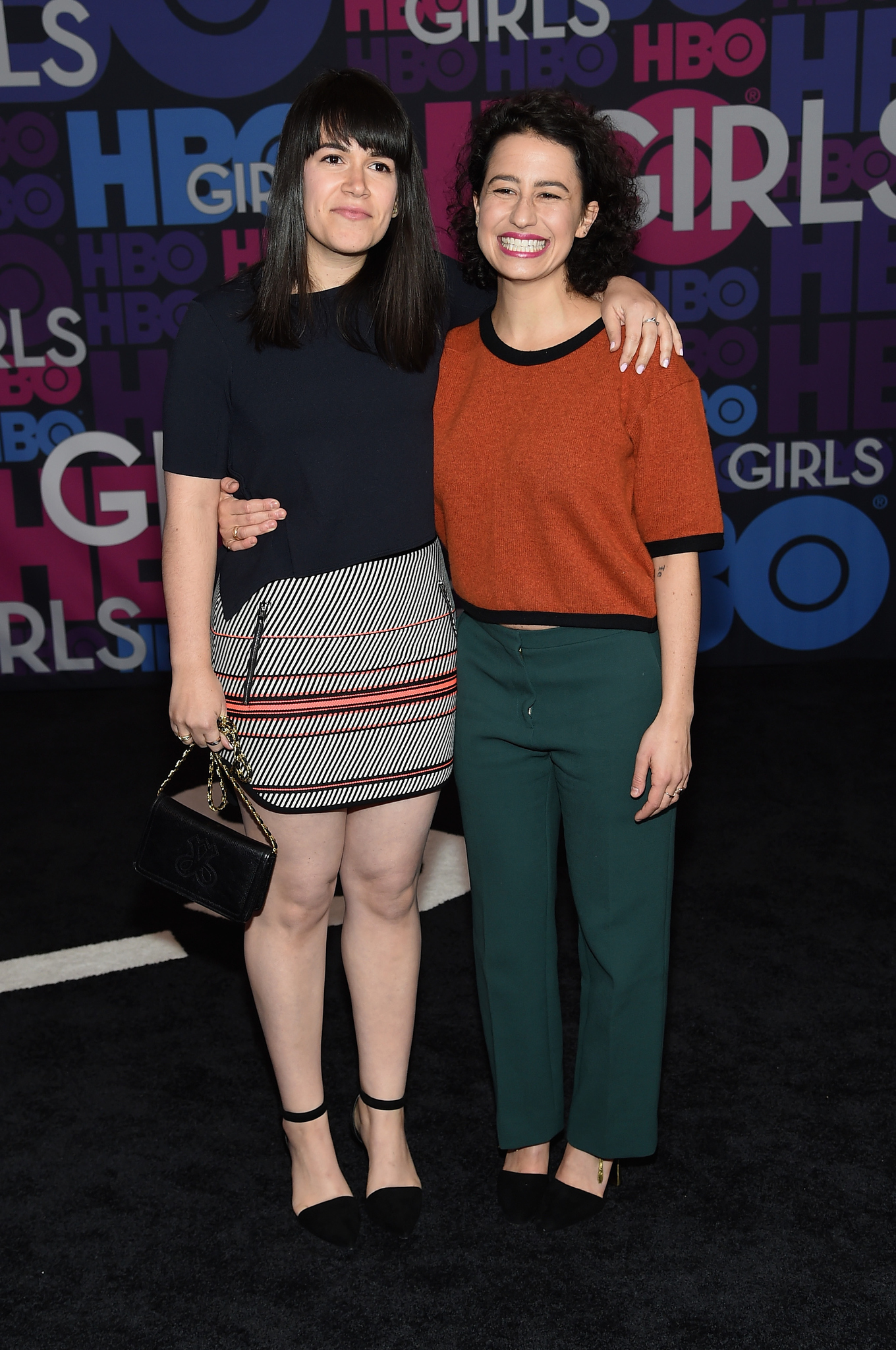 Abbi Jacobson and Ilana Glazer at event of Girls (2012)