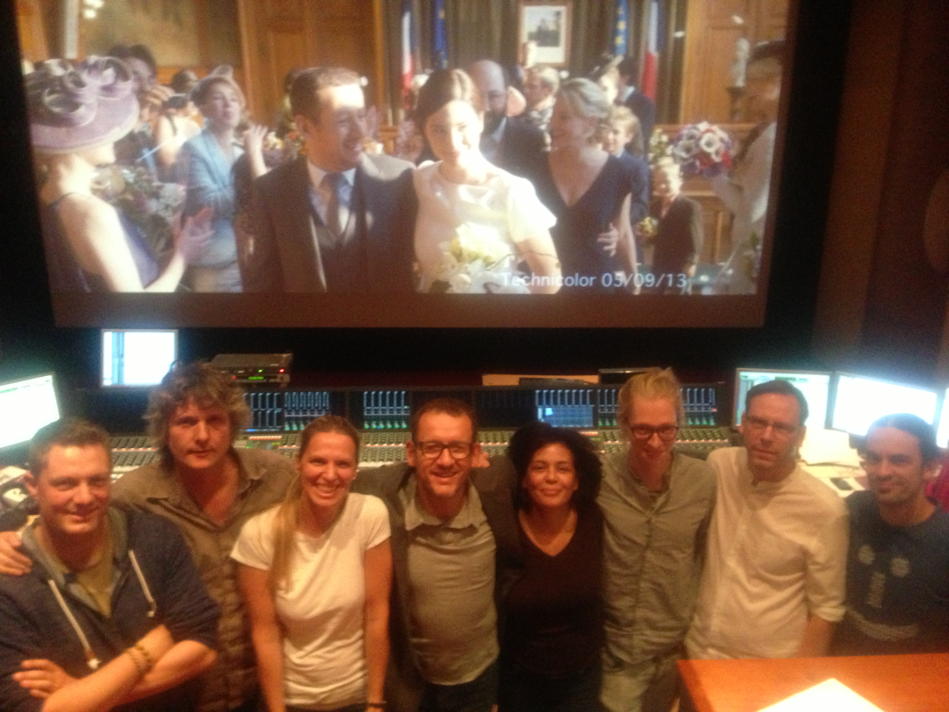 Dubbing of Supercondriaque at Technicolor, Paris