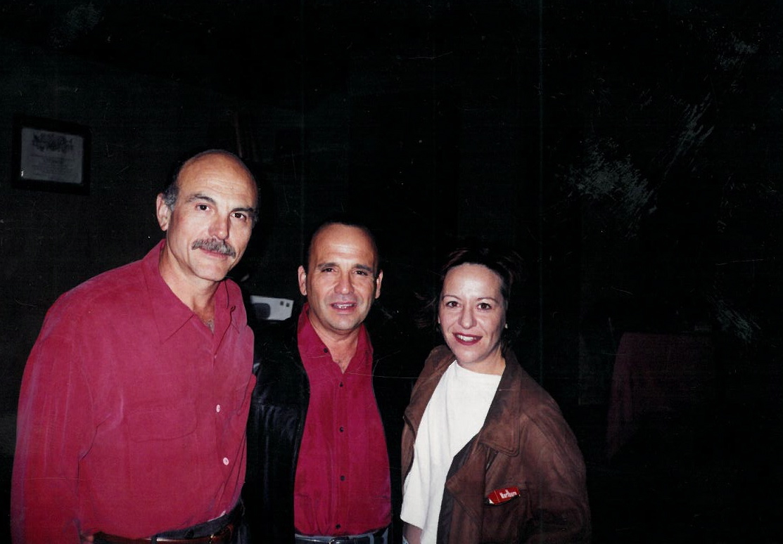 Carmen Argenziano, Lou Casal and Marian Caparrós in rehearsals of A View from the Bridge (1995)