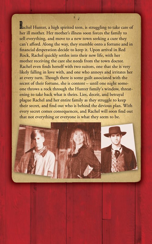 Book cover of Andrew Vech, Nina Marie Brissey and Mark Daoust in Red Rock.