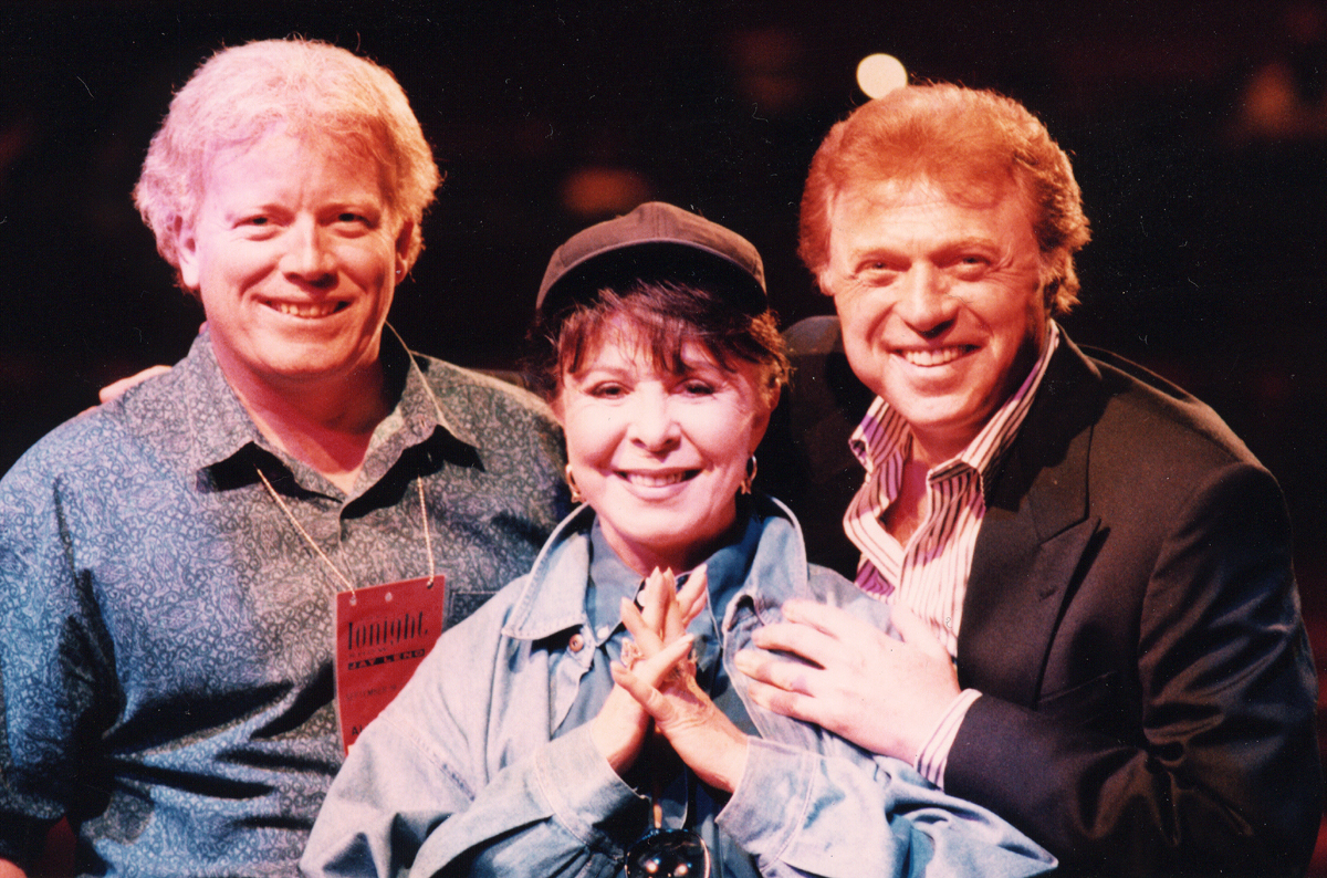 With Steve & Eydie at the MGM Grand, Las Vegas.