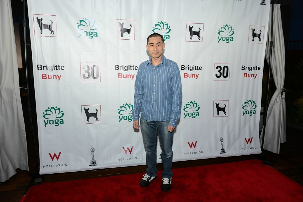 William Ngo at Brigitte Buny's 30th birthday bash at the W Hotel in Hollywood