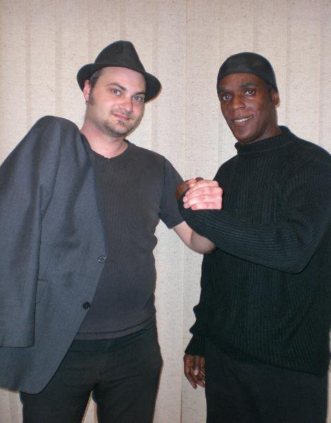 Actor/Director/Martial-Artist: Clive McKenzie & Myself in 2010.
