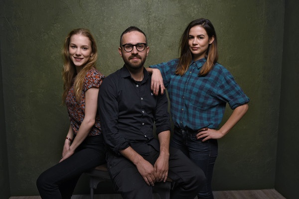Actress Tina Ivlev, filmmaker JM Cravioto and actress Bianca Malinowski pose for a portrait at the Village at the Lift Presented by McDonald's McCafe durning the 2015 Sundance Film Festival on January 23, 2015 in Park City, Utah.