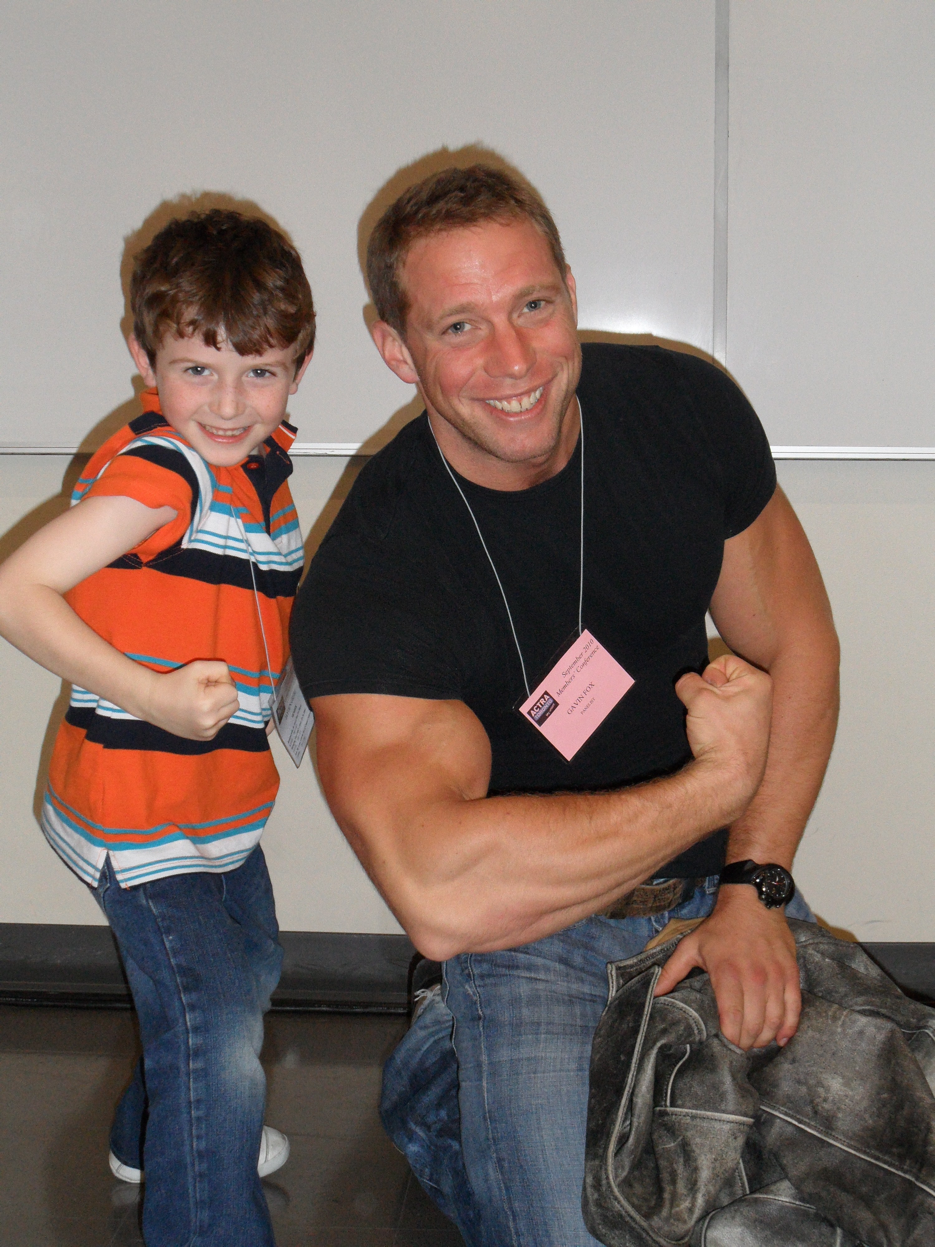 ACTRA conference - with Gavin Fox (Conner Undercover) Sept. 2010