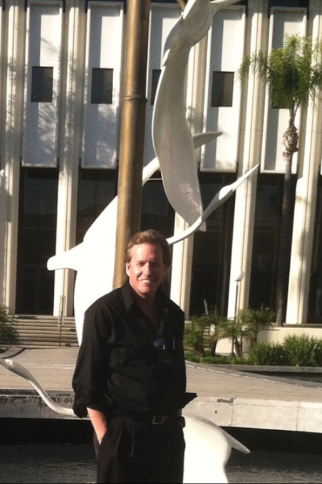 Garner Ted Aukerman visits the former Ambassador College Campus in Pasadena, California. March 7, 2012
