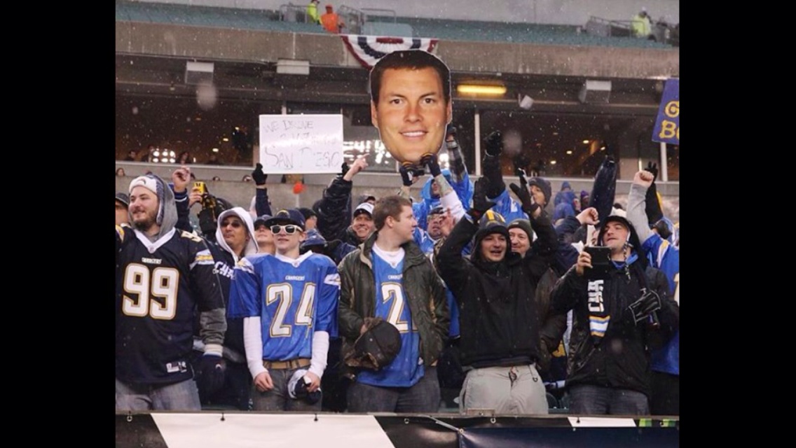 San Diego Chargers at Cincinnati Bengals 2014 playoff game.