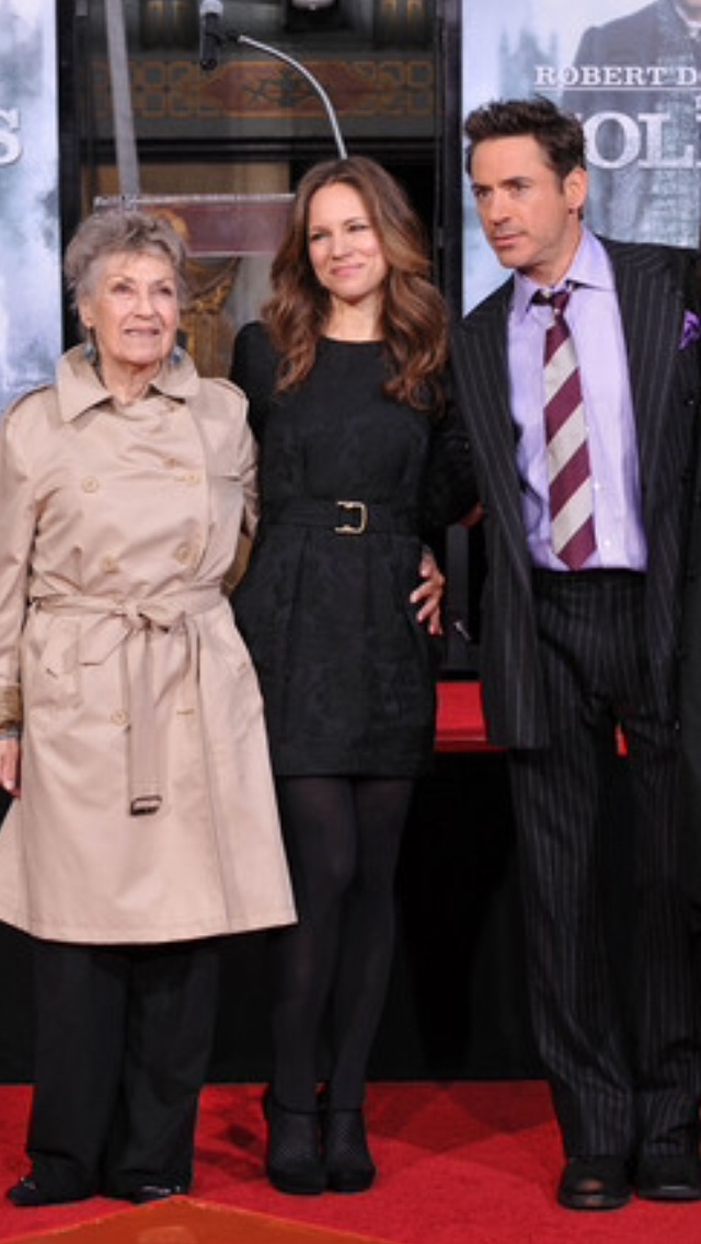 Elsie, Susan and Robert Downey, Jr.