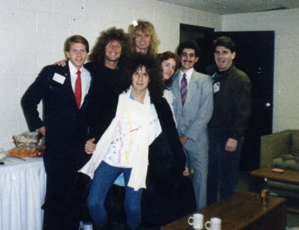 Ted Aukerman, Vivian Campbell, Adrian Vandenberg, David Coverdale, Dave Zacherilli, Richard Padula & Scott Gerami