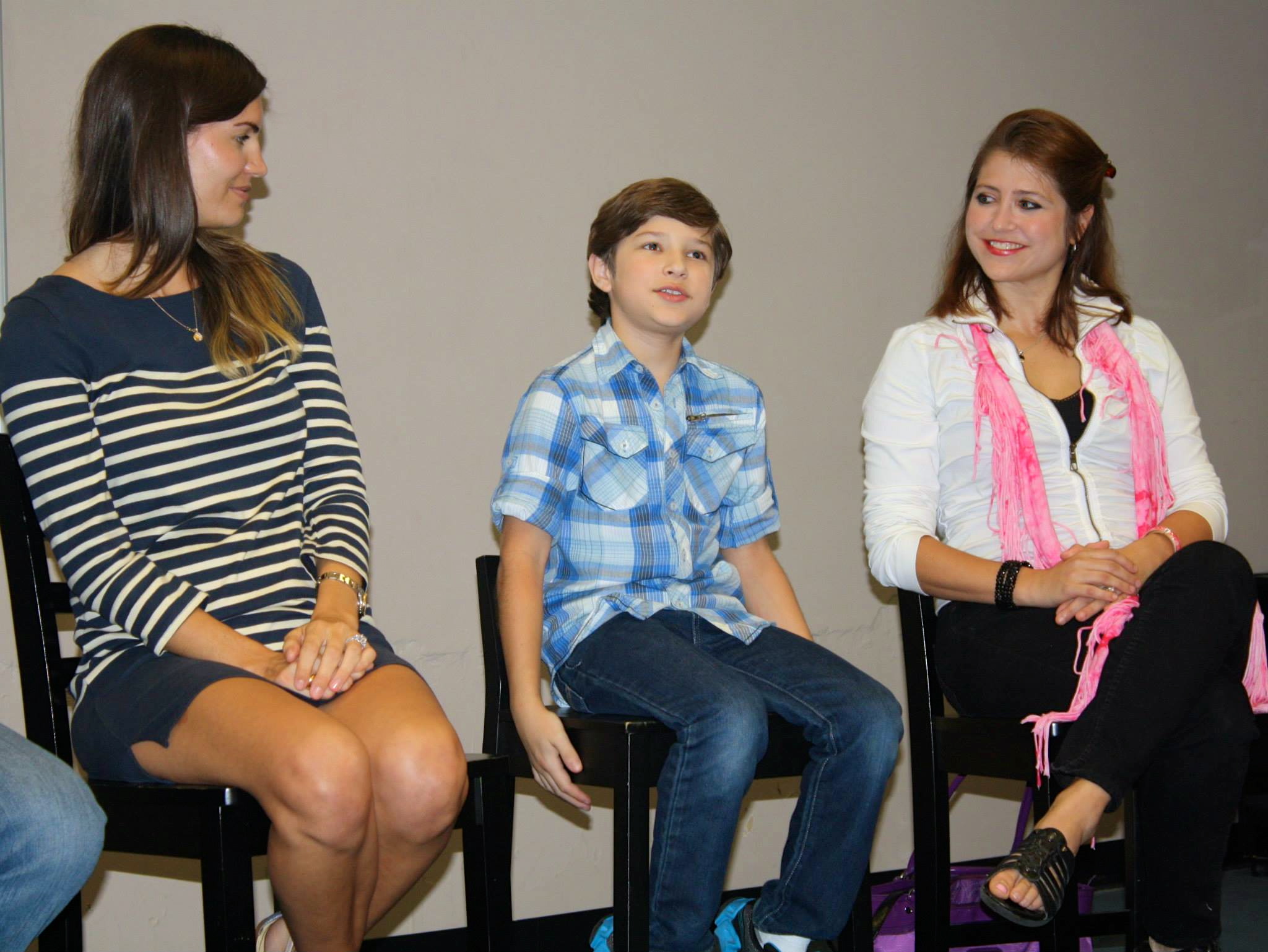 Blaze Tucker was requested to speak on the panel of a SAG AFTRA workshop to inspire and support other kids interested in acting.