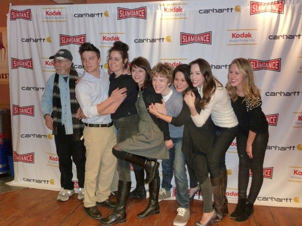 Cast of Jug Face at premiere at Slamdance.