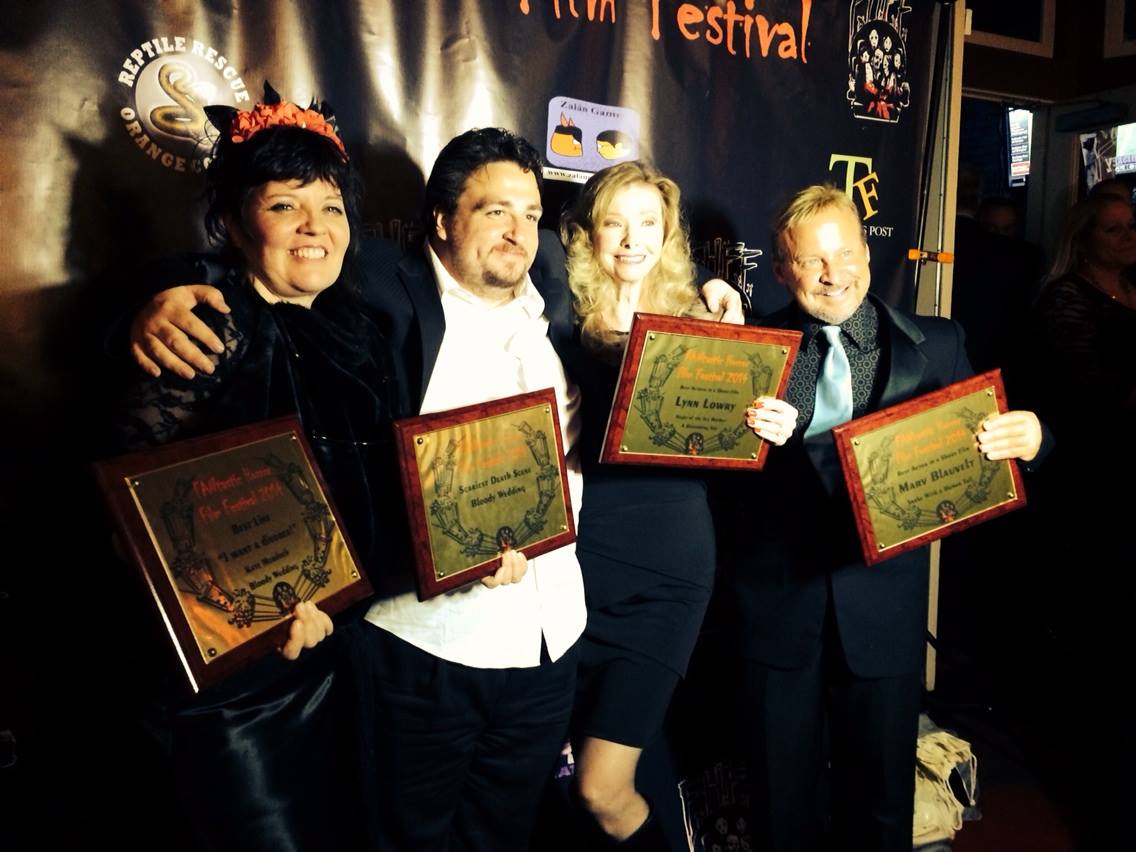 Fantastic Horror Film Festival Joe Randazzo, Lynn Lowry and Marv Blauvelt