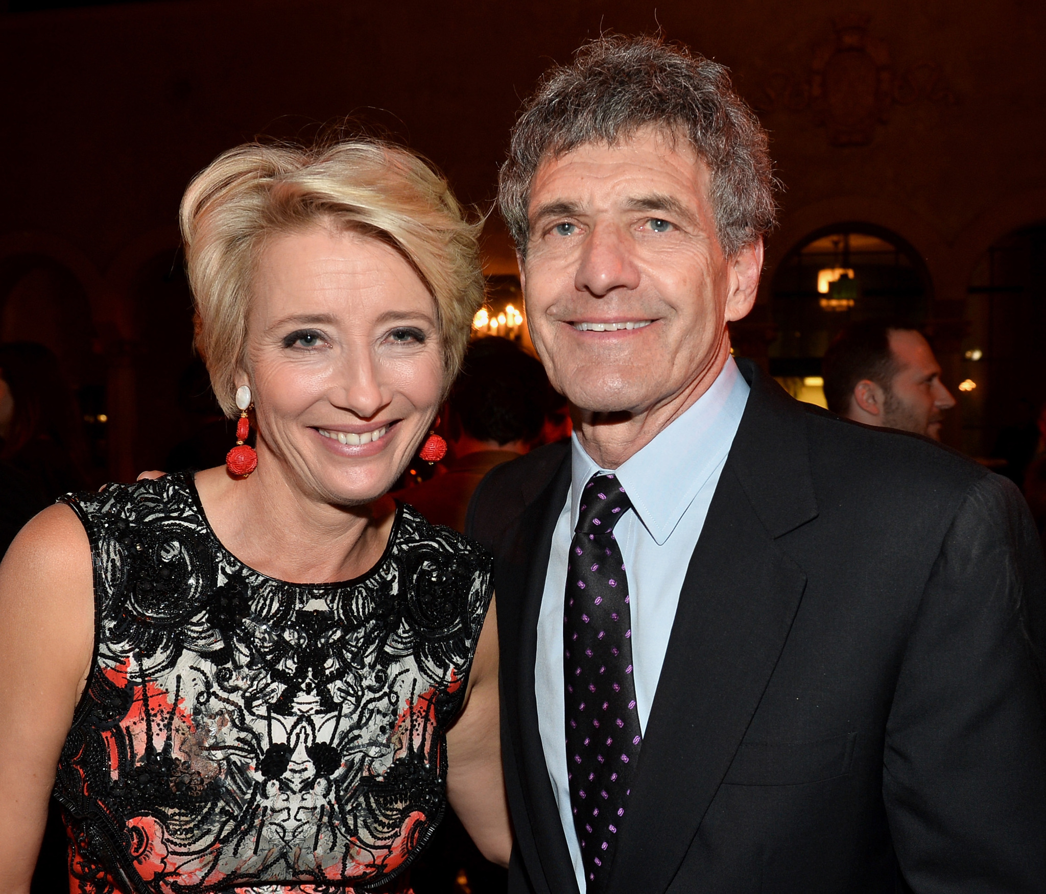 Emma Thompson and Alan Horn at event of Isgelbeti pona Benksa (2013)