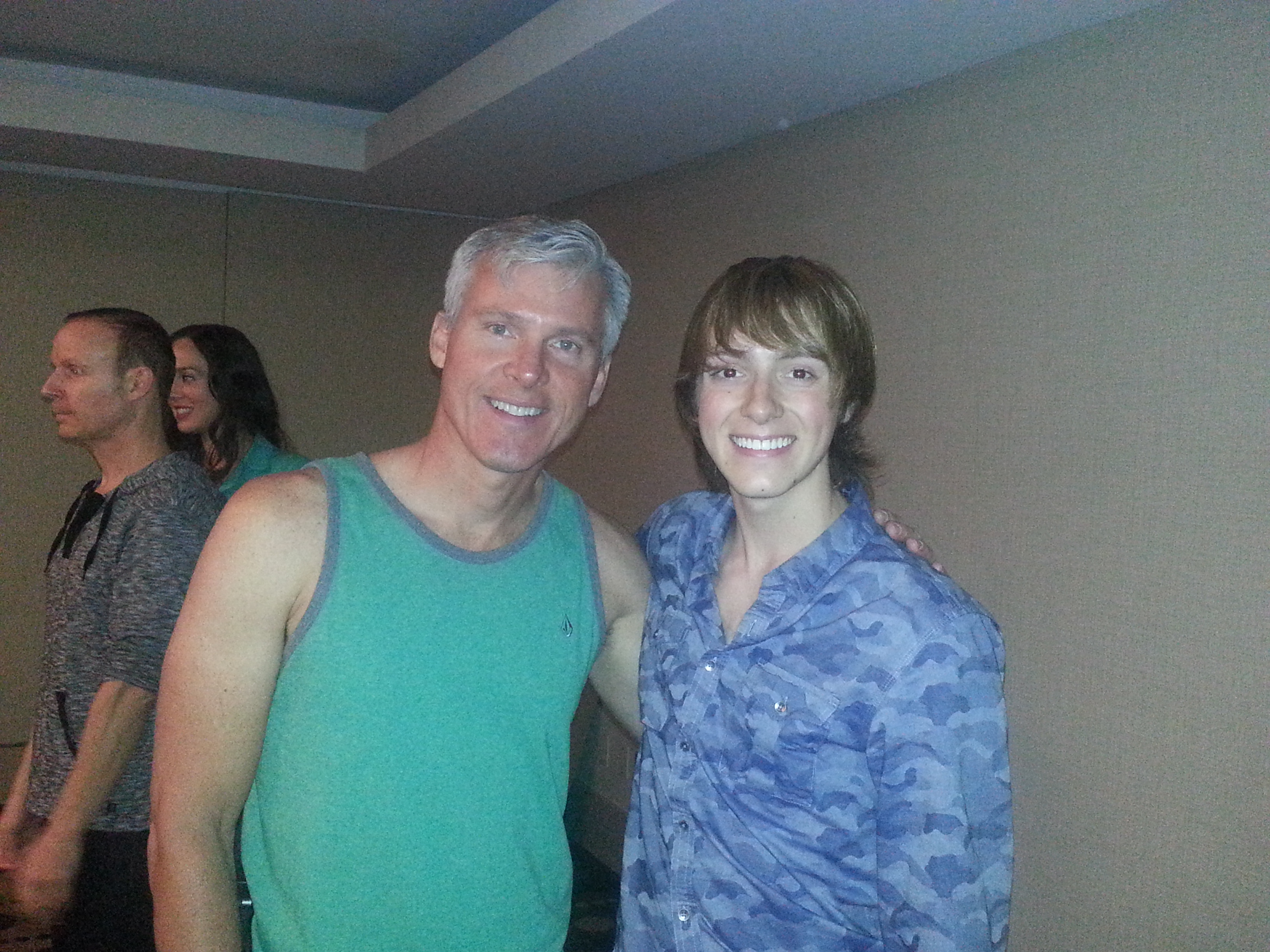 Chad Pawlak and Jim Kennedy - Lindsay Wagner's Week-Long Acting Retreat in Palm Springs - (July 2014)
