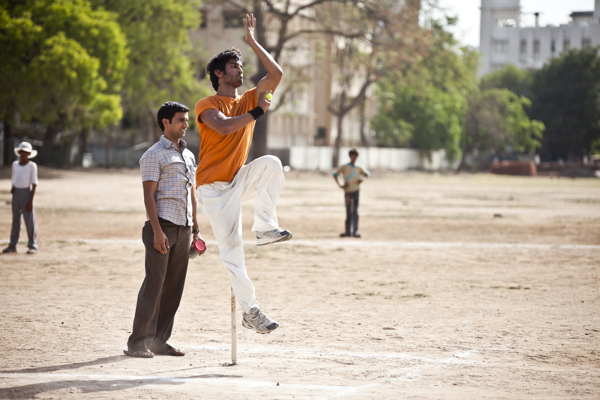 Still of Sushant Singh Rajput and Rajkummar Rao in Kai po che! (2013)