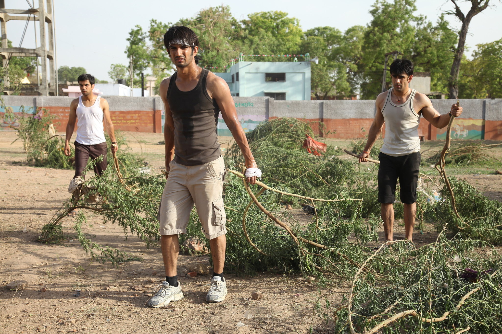 Still of Amit Sadh, Sushant Singh Rajput and Rajkummar Rao in Kai po che! (2013)