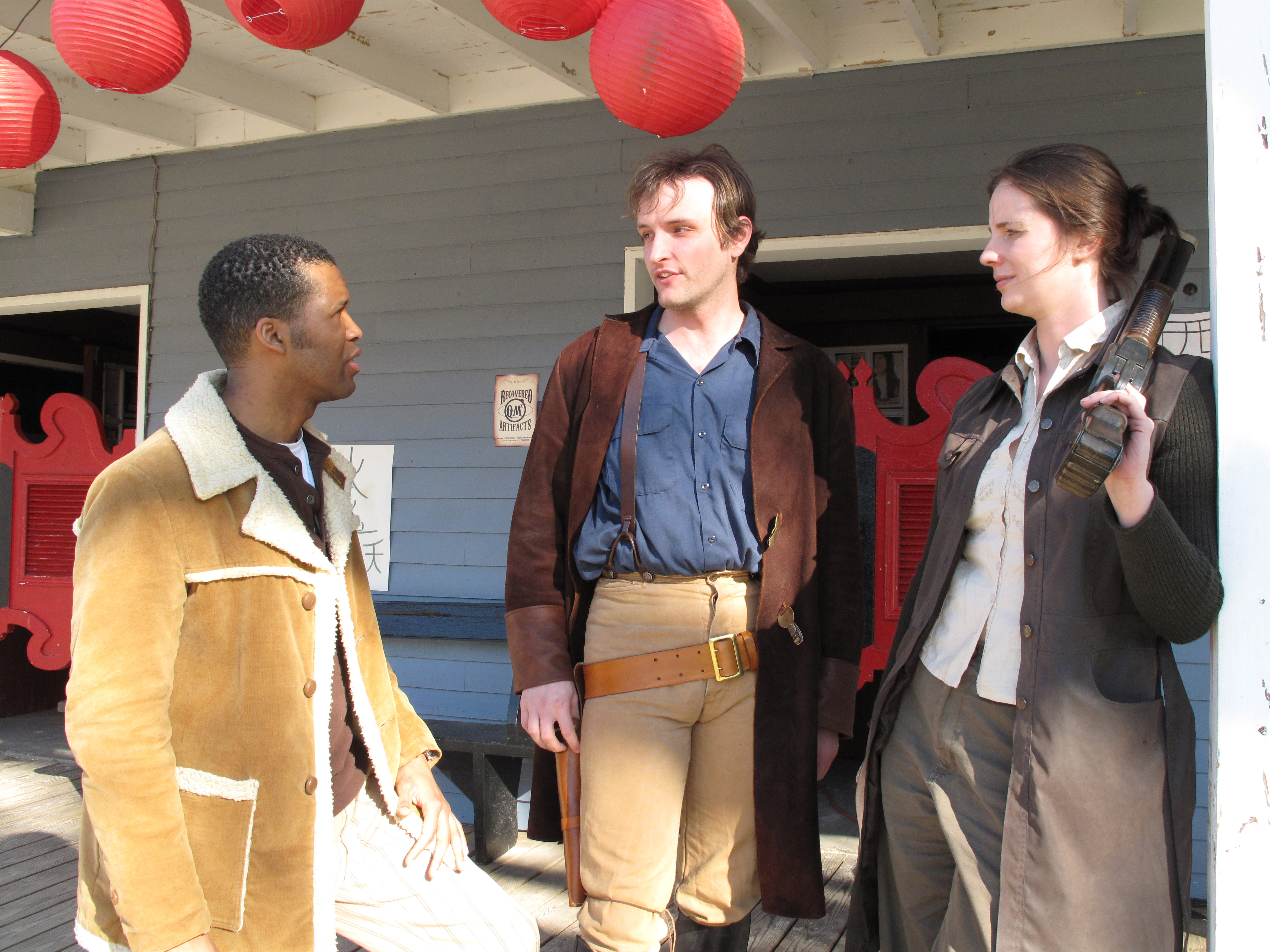 On the set of the Joss Whedon 'Verse-inspired feature film Browncoats: Redemption