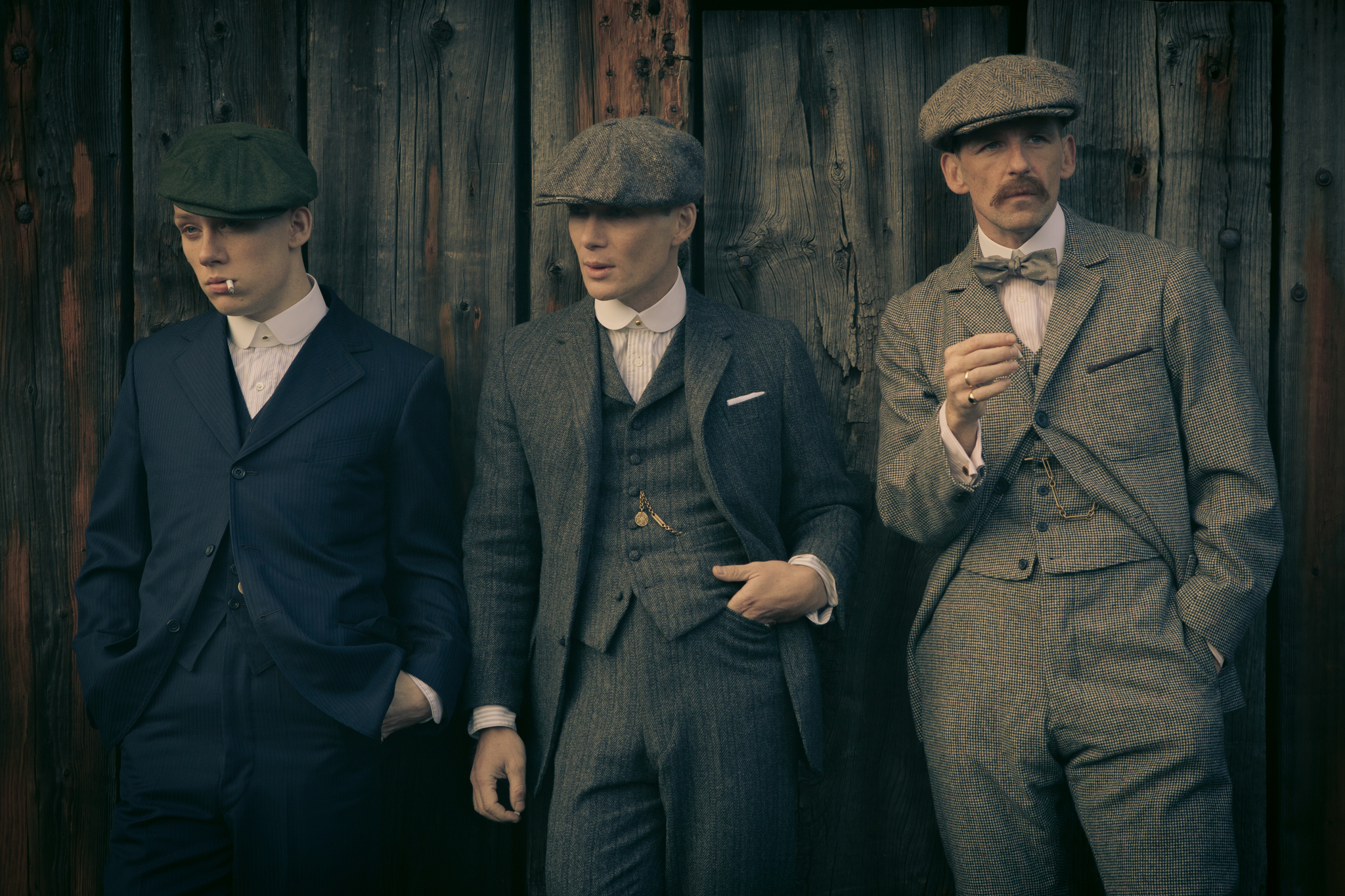 Still of Cillian Murphy, Paul Anderson and Joe Cole in Peaky Blinders (2013)