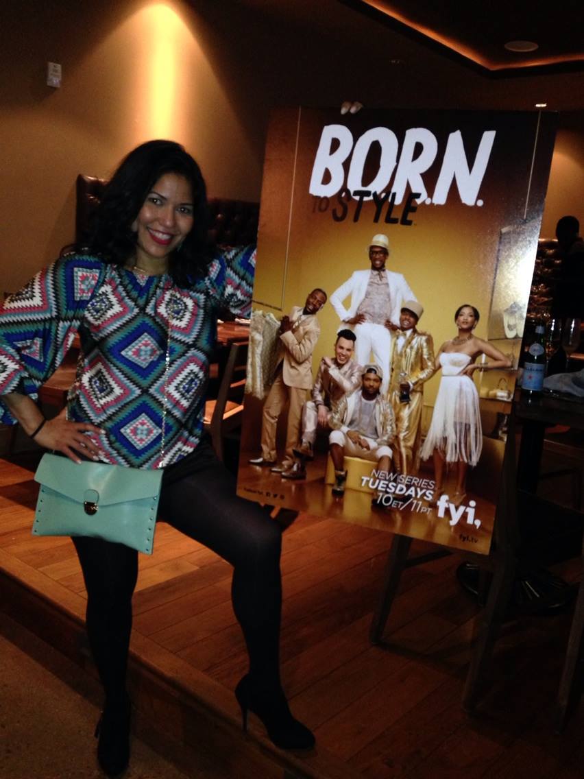 Julia Carias at BORN to Style Premiere event.