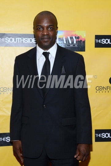 BEVERLY HILLS, CA - JUNE 23: Darwin Harris arrives at 'The Bay' The Series Daytime Emmy Official After Party at Confidential Beverly Hills on June 23, 2012 in Beverly Hills, California. (Photo by Araya Diaz/WireImage)
