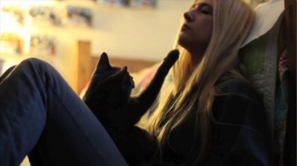 Screen shot of Actress Iabou Windimere in the short Christian Film 