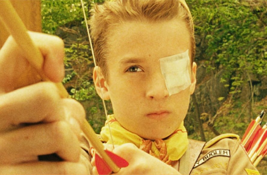 Charlie Kilgore as Lazy-Eye in Moonrise Kingdom.