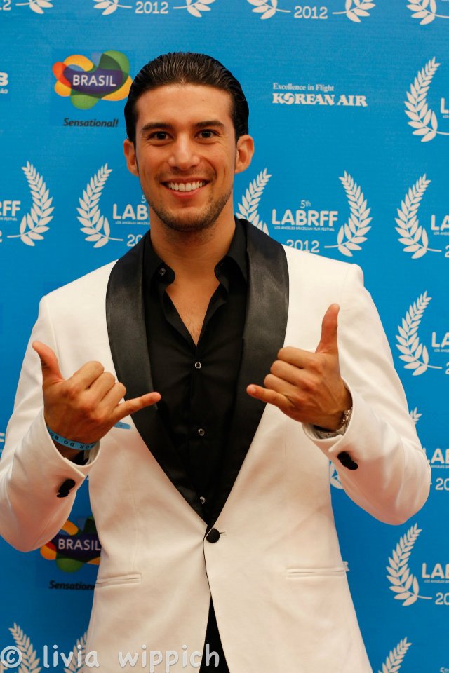 At the L.A Brazilian Film Festival OPENING NIGHT. Premier of 'Open Road'